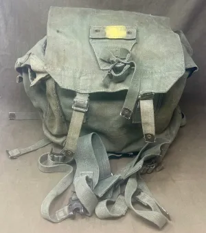 1944 Pattern Small Pack complete with Left & Right Webbing Straps