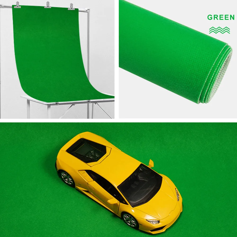 1x1.5m Solid Color Flocking Fabric Photography Background Cloth for Photo Studio