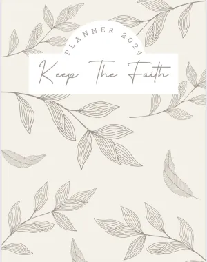 2024 Keep the Faith Planner