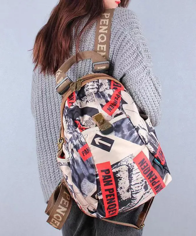 2024 New Leisure Travel Printed One Shoulder Crossbody Bag ZX1055