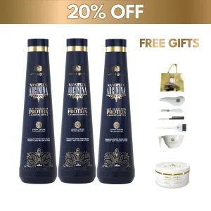 3x Hair Straightening Protein 1000ml Bundle (20% OFF)