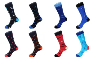 8 Pair Combo Pack Socks