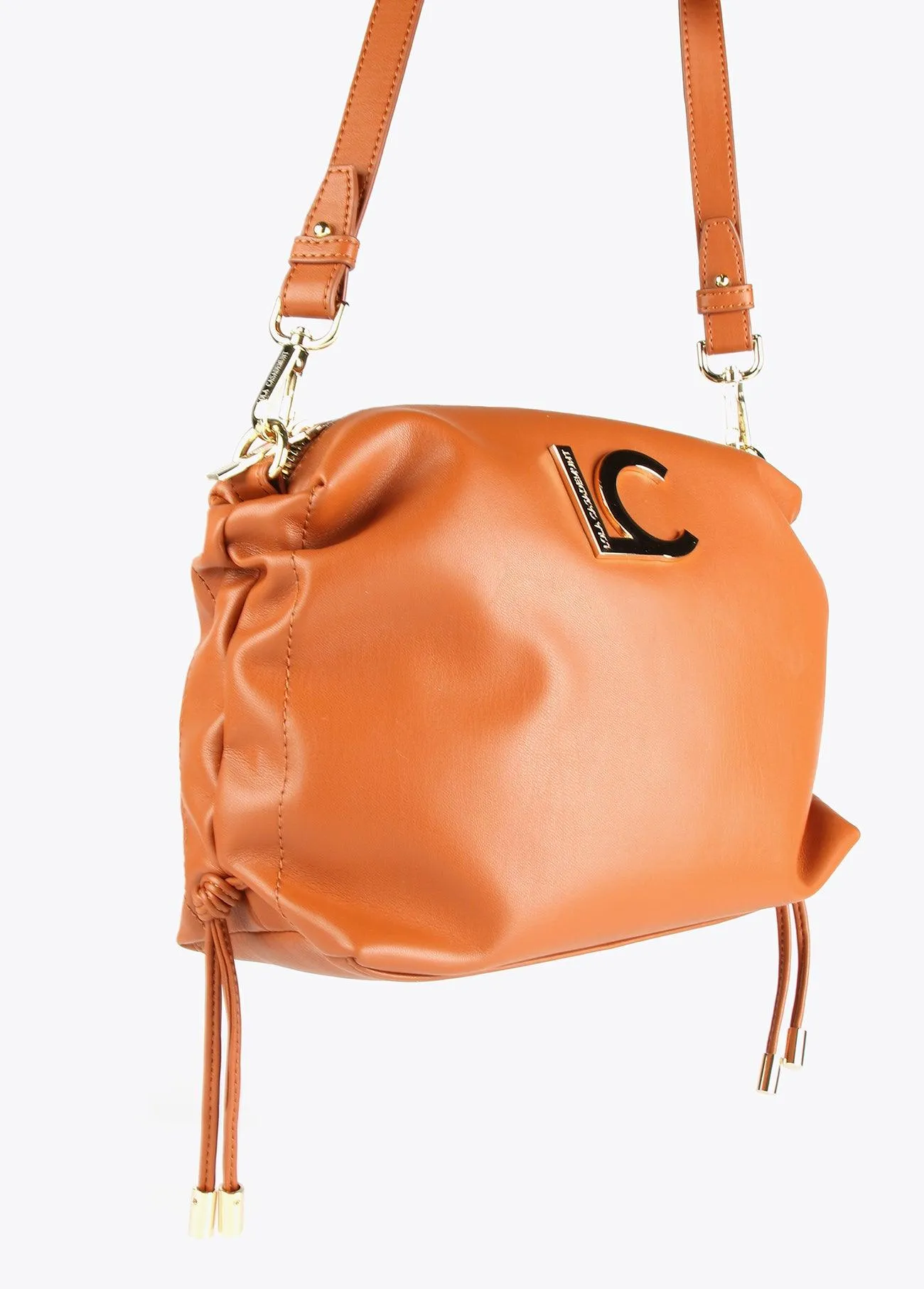 Adjustable side crossbody bag