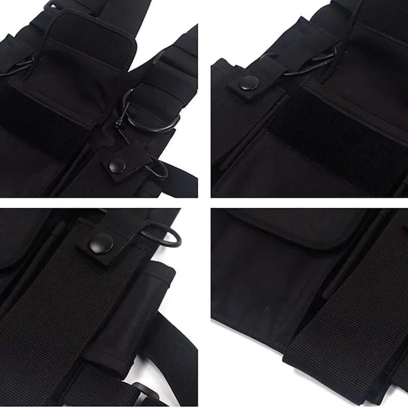 Adjustable Strap Techwear Chest Bag