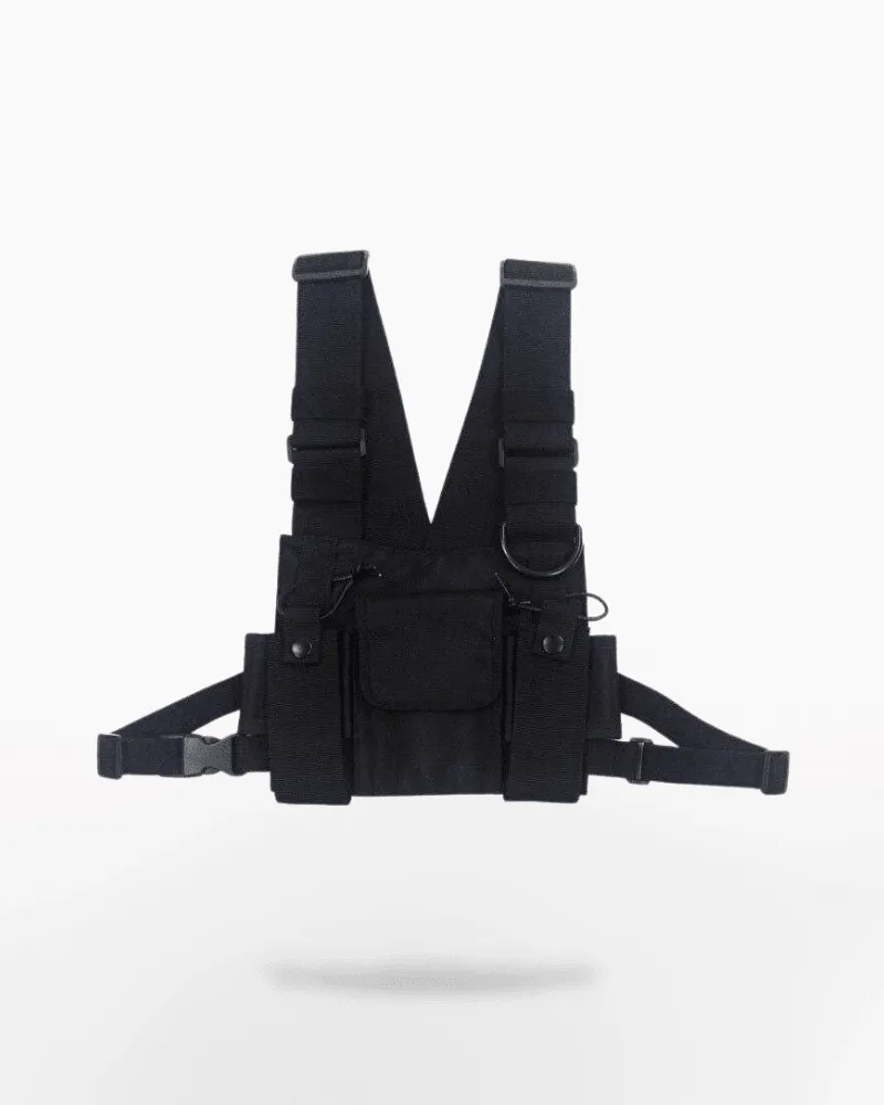 Adjustable Strap Techwear Chest Bag