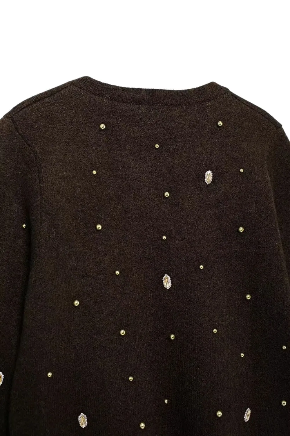 'Annie' Luxurious Beaded Knit Jacket