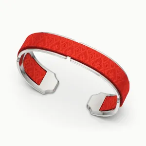 Bare Silk Cuff - Dragon Red