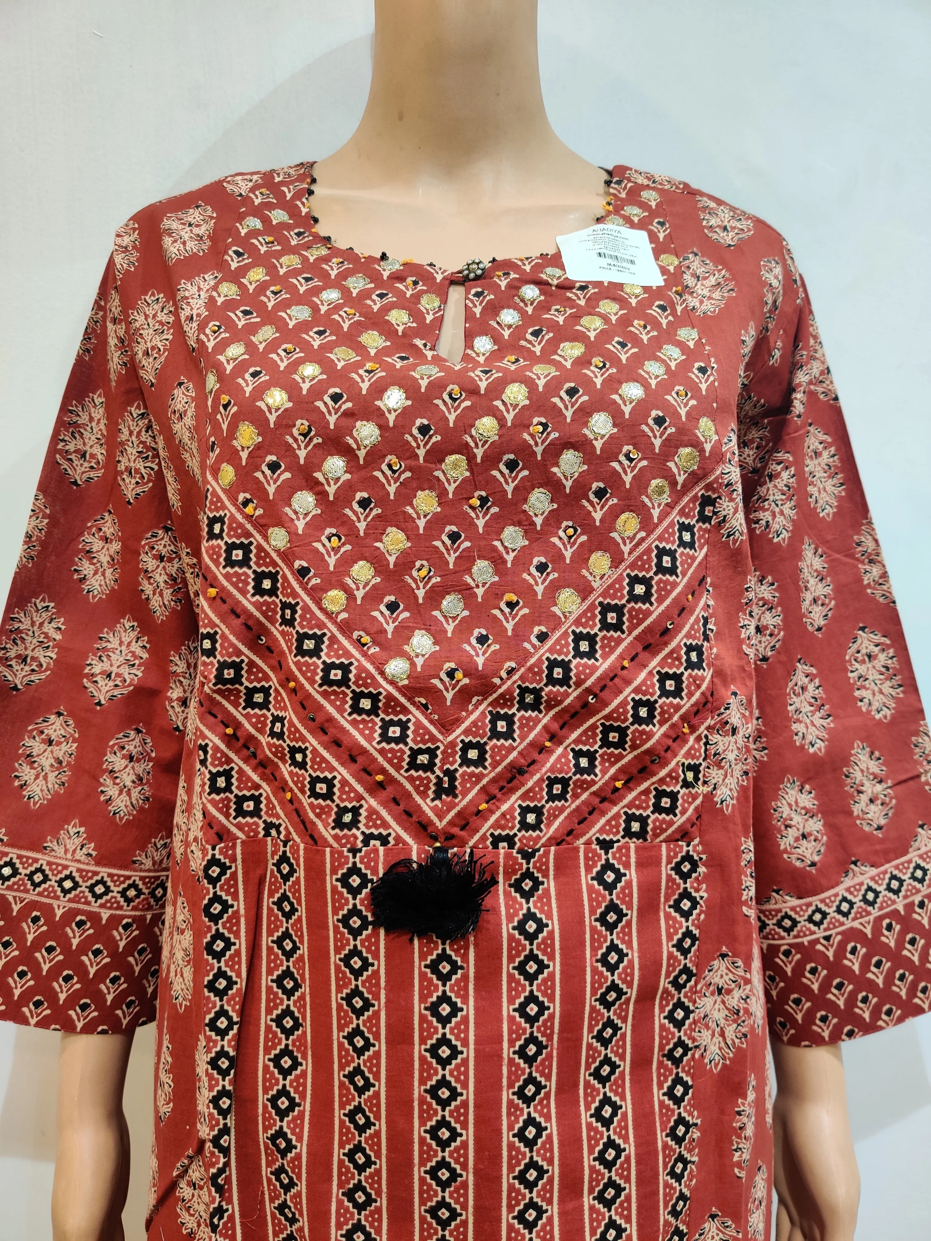 Belladonna Lily Kurti