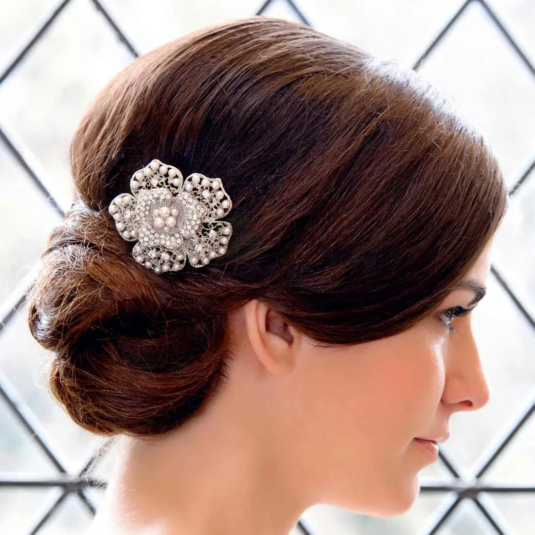 Bloom of Pearl Hair Clip