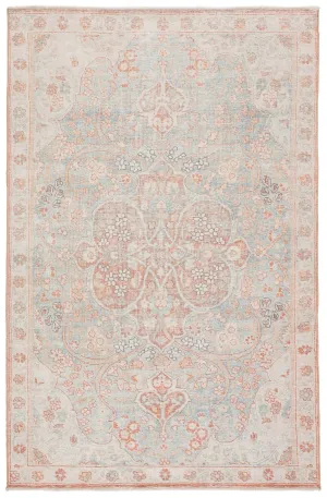 Boheme BOH15 Orange/Light Blue Rug