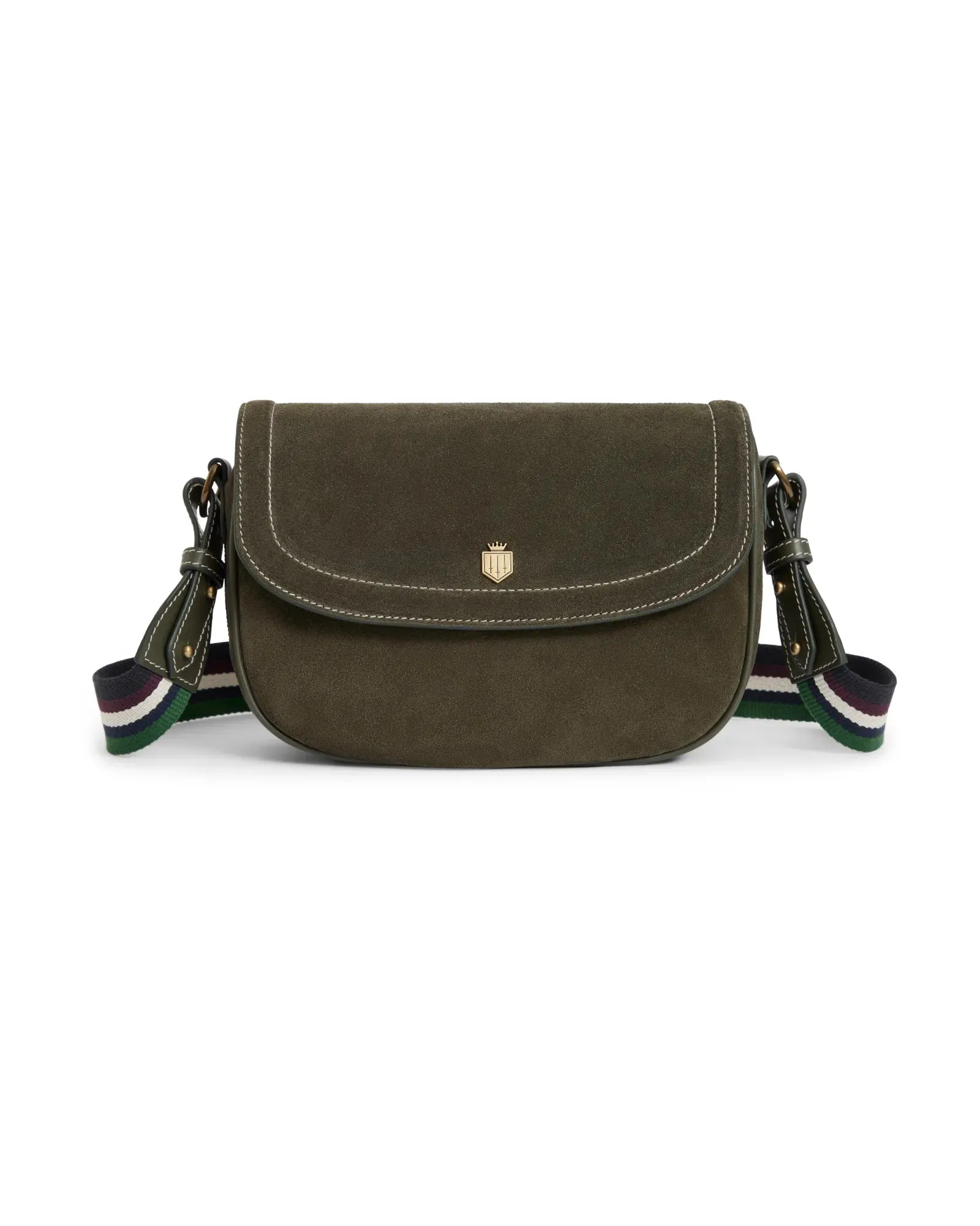 Boston Moss Green Saddle Bag