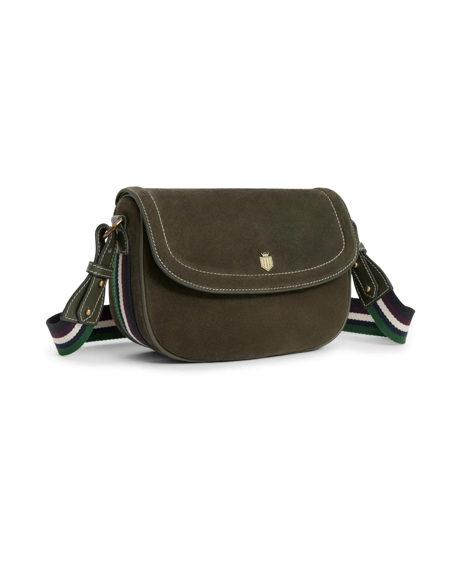 Boston Moss Green Saddle Bag