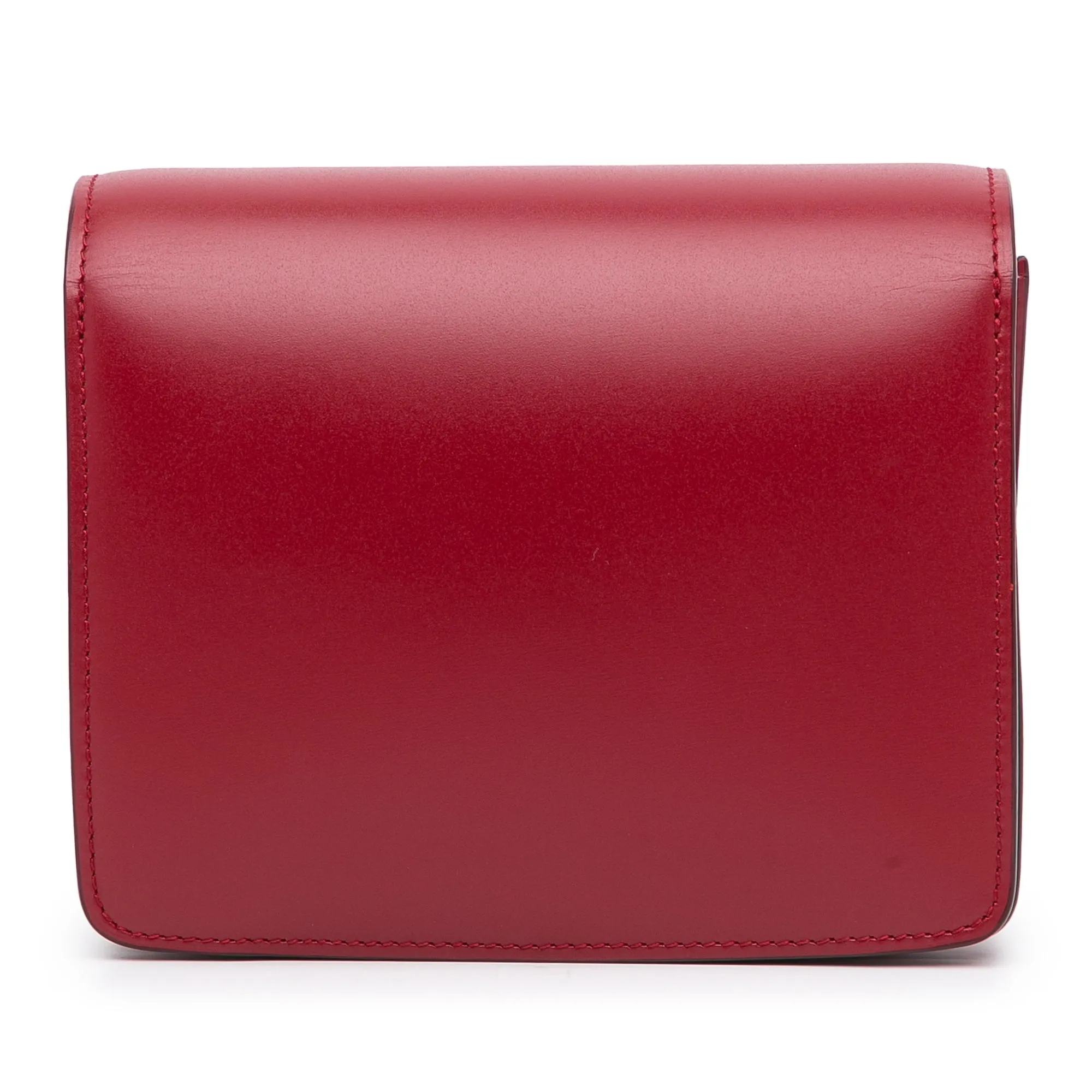 Celine Classic Box Small Red Calfskin