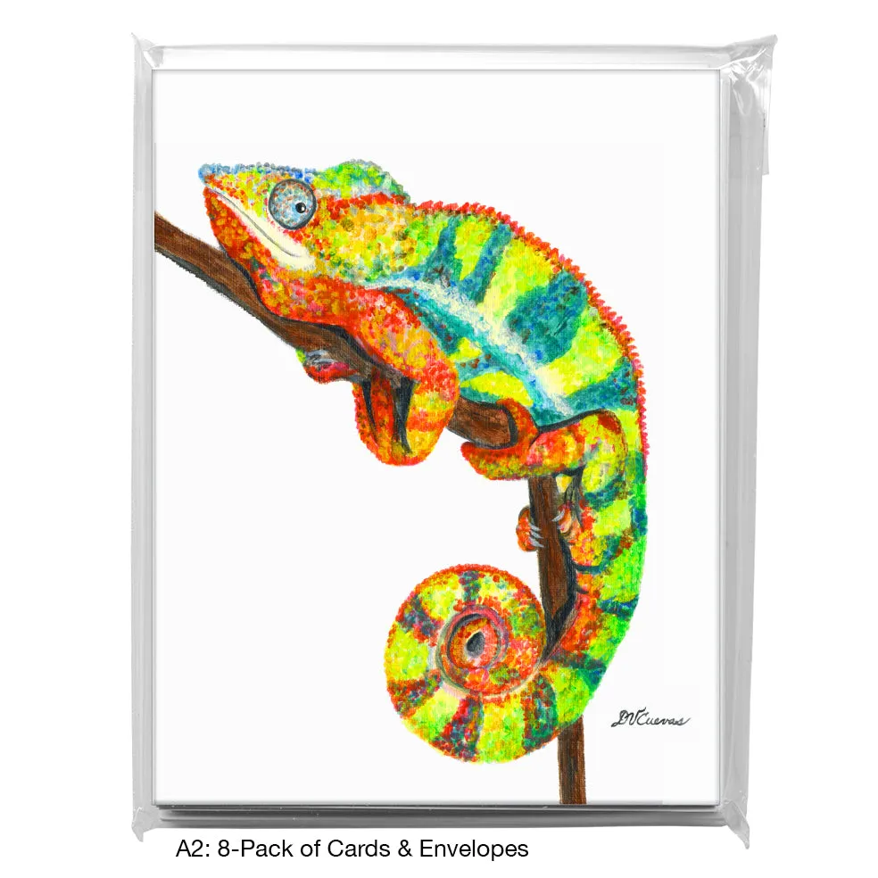 Chameleon, Greeting Card (8063J)