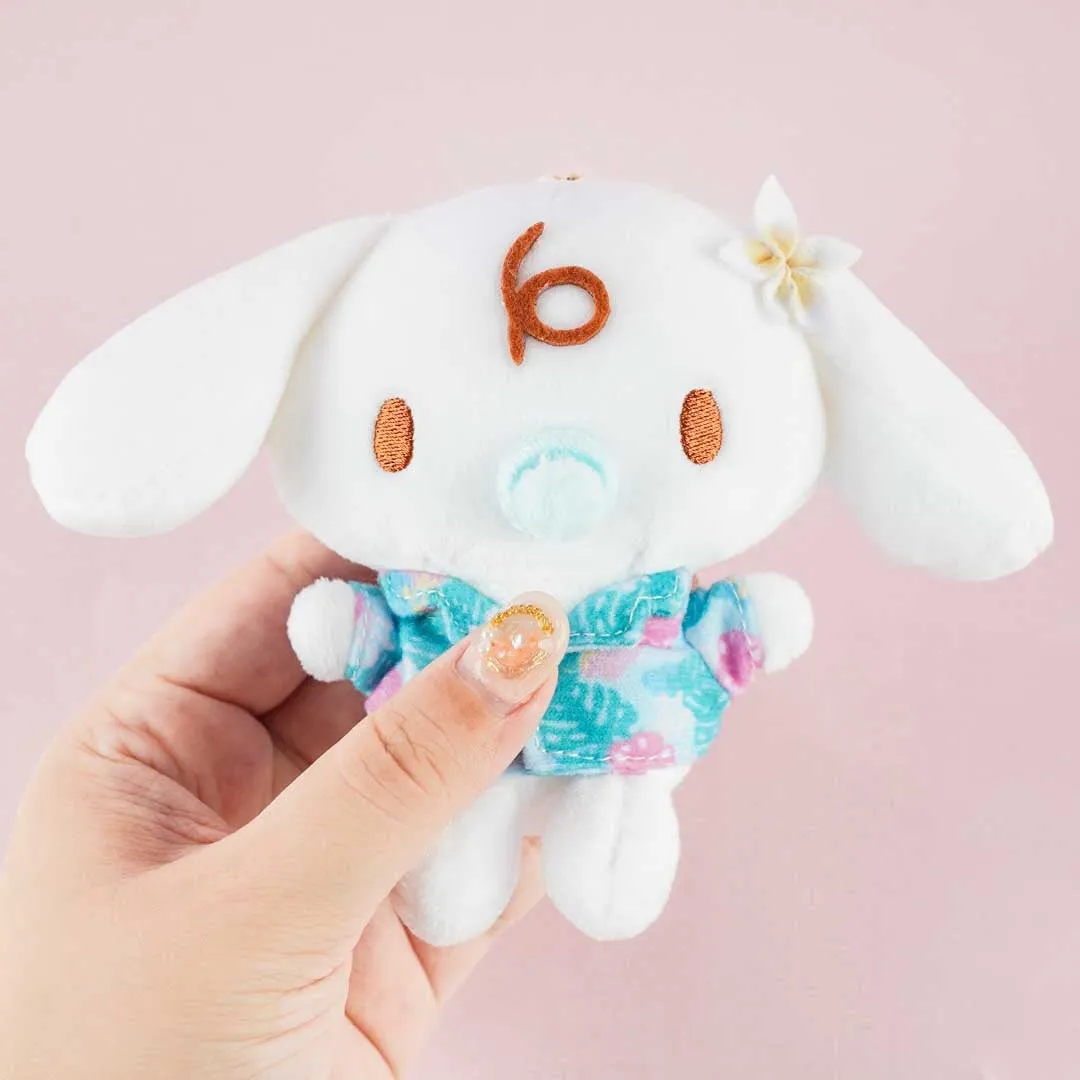 Cinnamoroll Summer Munyugurumi Plushie - Milk / Medium