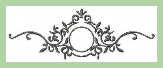 Circle Flourish Frame