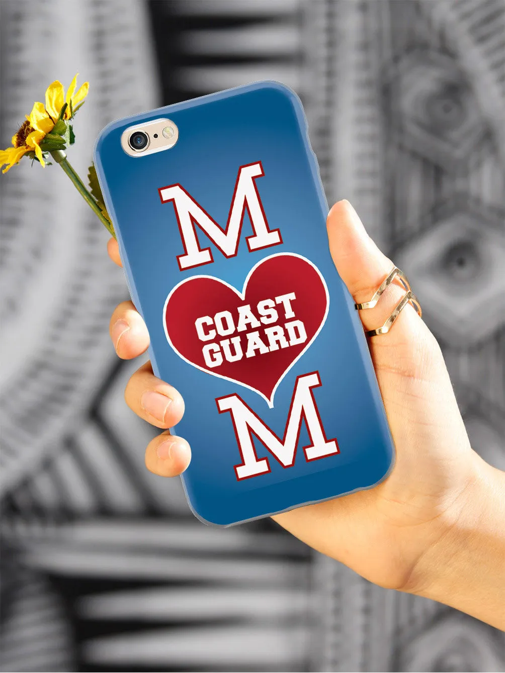 Coast Guard Mom Military Case