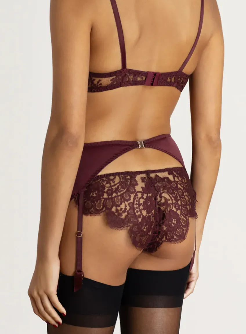 Coco De Mer Camellia Suspender