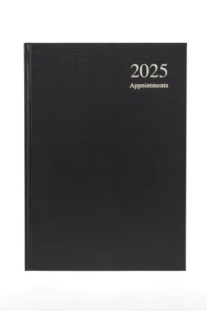 Collins Eco Essential  2025 Diary Planner - Day to Page with Appointments, Size A5