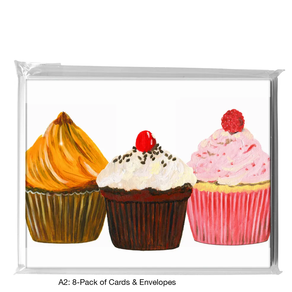 Cupcake Perspective Too, Greeting Card (7911)