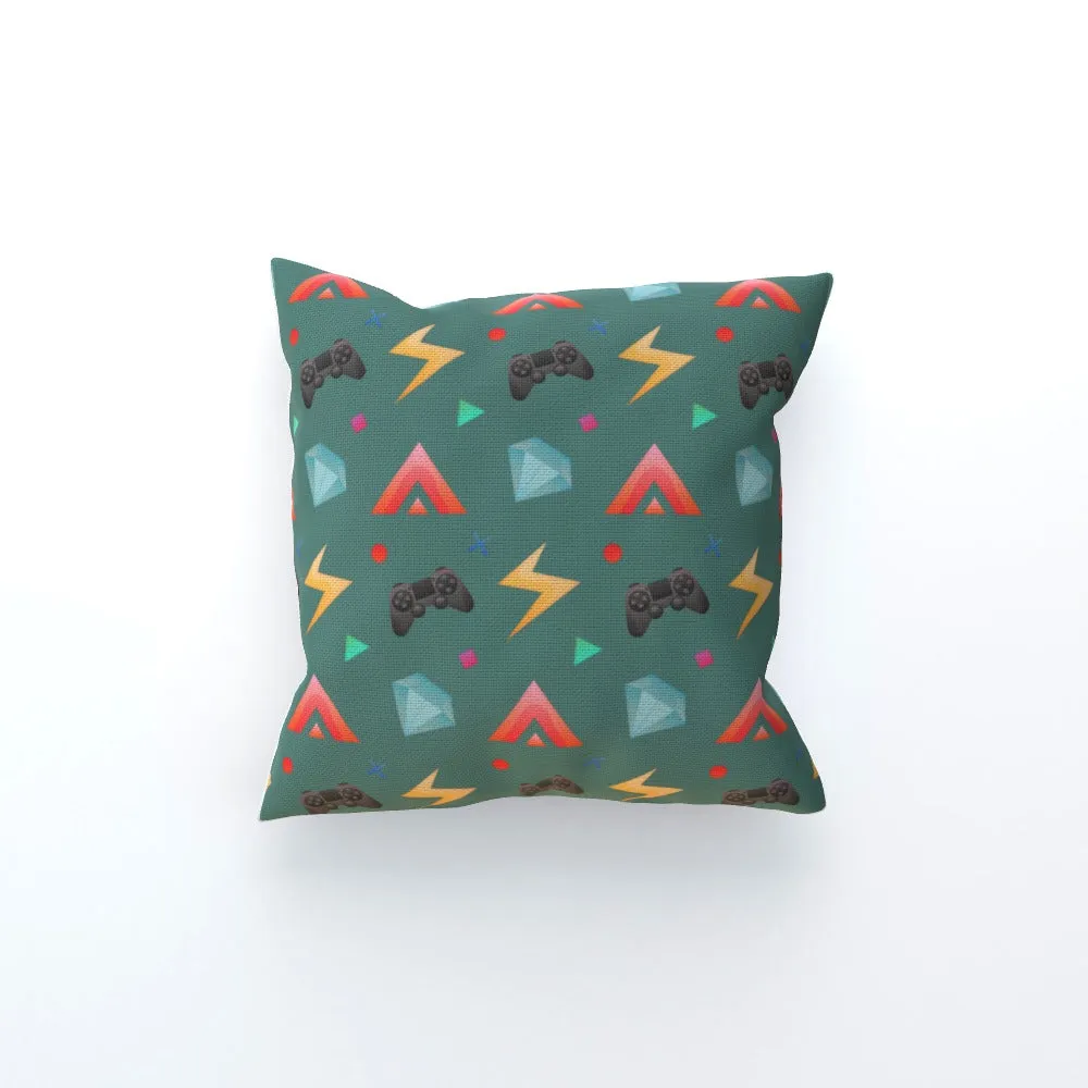 Cushion - Gamers Play Green