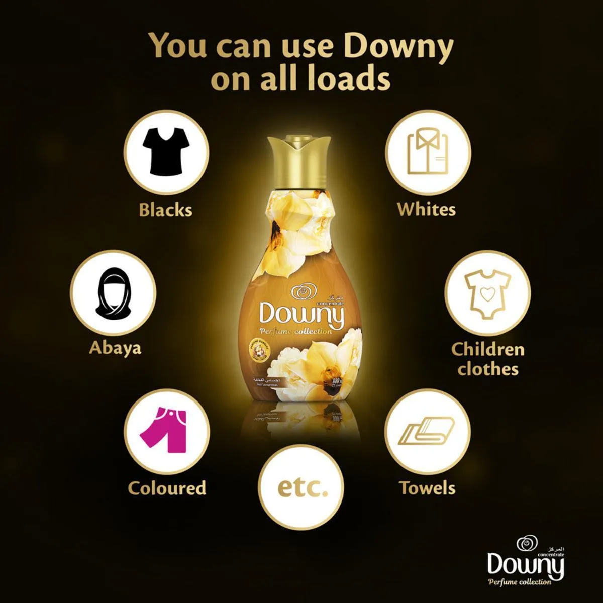 Downy Feel Luxurious Concentrate 880ml