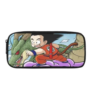 Dragon Ball  Kid Goku Flying With Shenron Pencil Bag