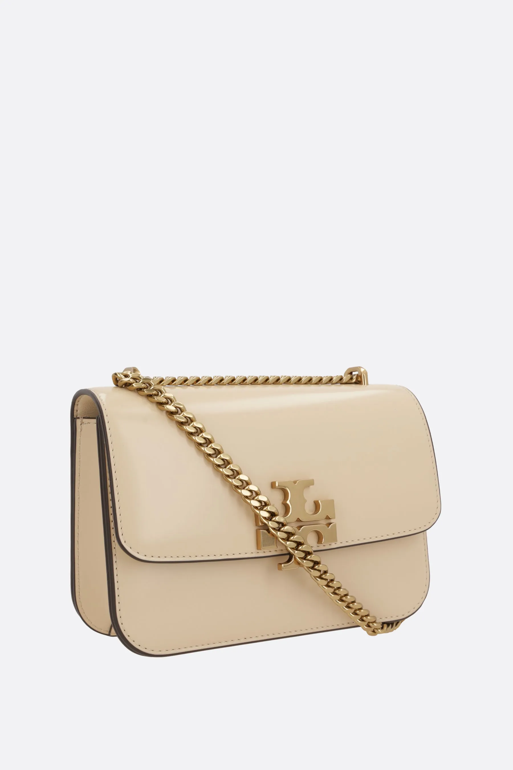 Eleanor small brushed leather shoulder bag