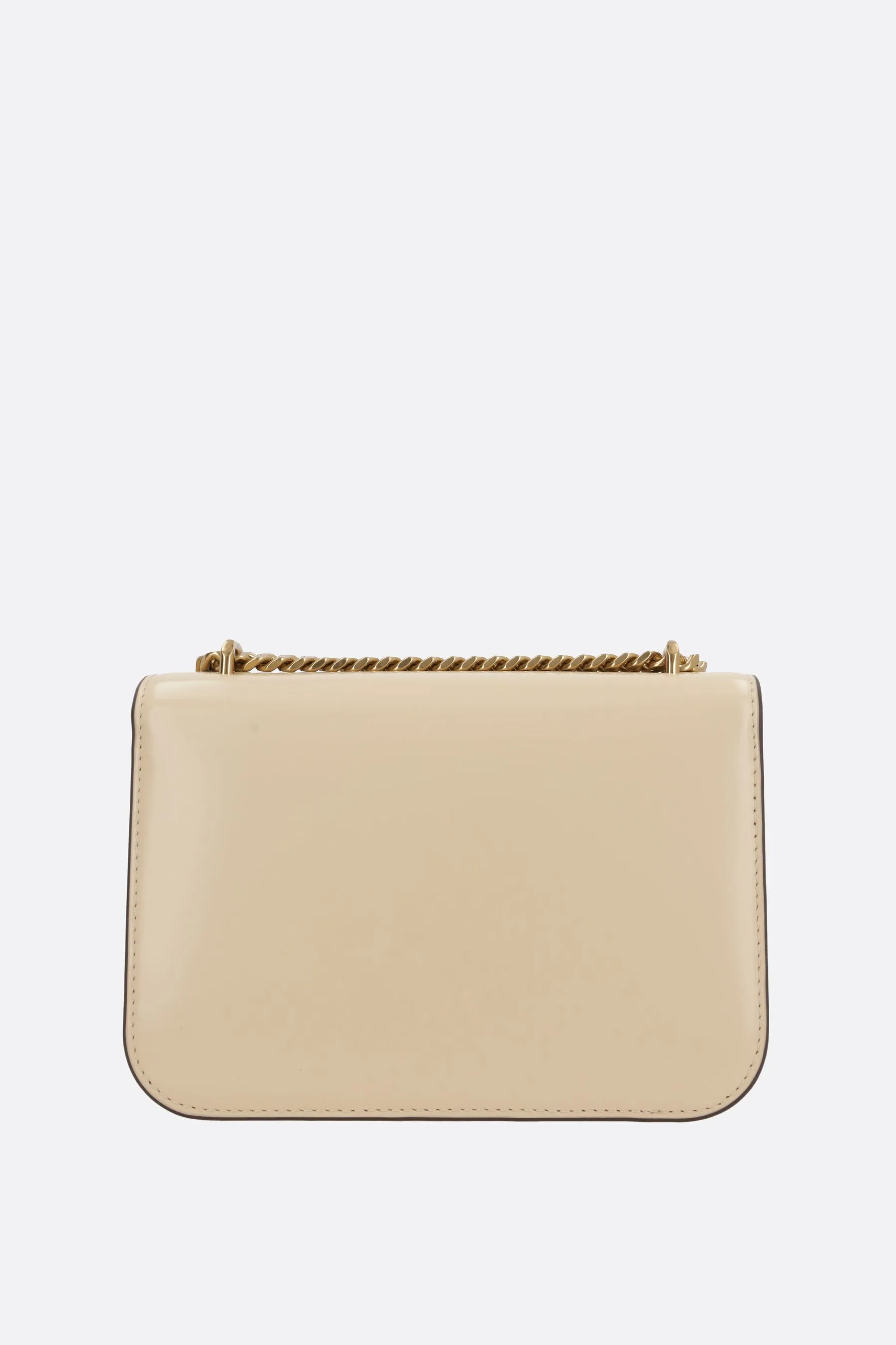 Eleanor small brushed leather shoulder bag