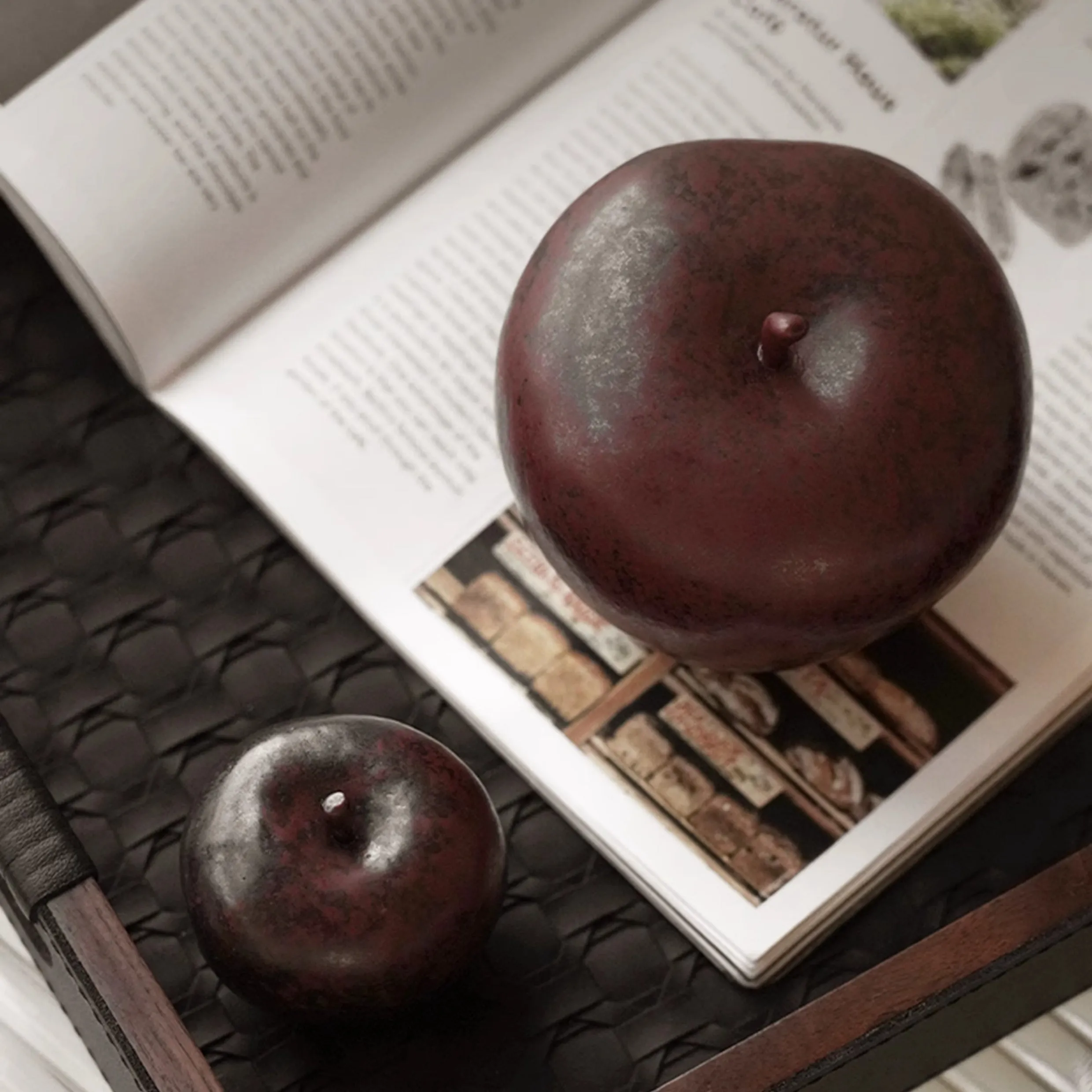 Elegant Ceramic Apple