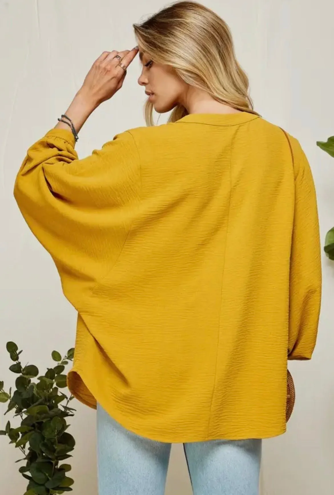 Elegant Hayride Mustard Top