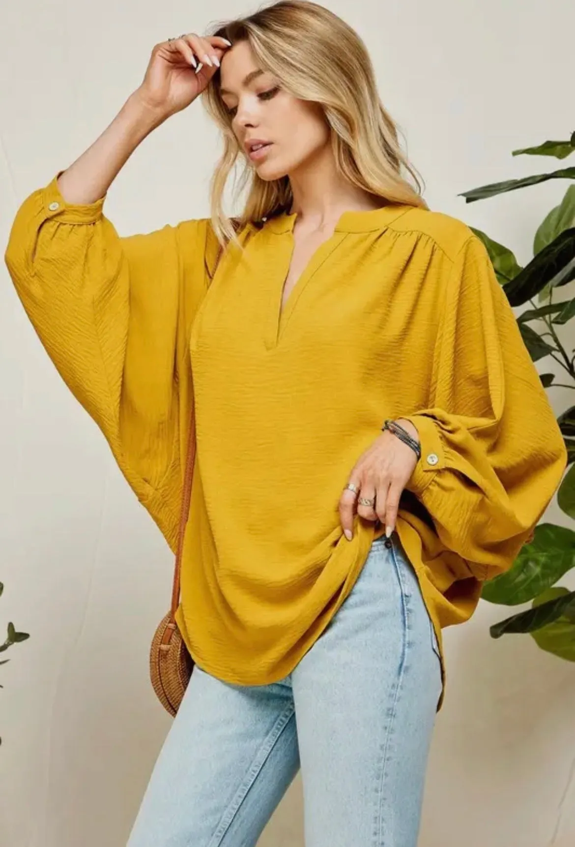 Elegant Hayride Mustard Top