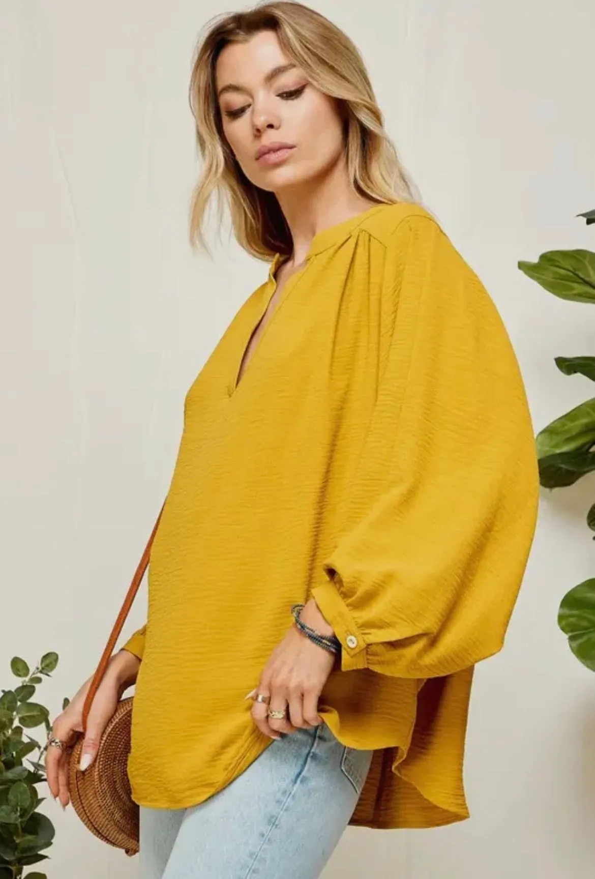 Elegant Hayride Mustard Top