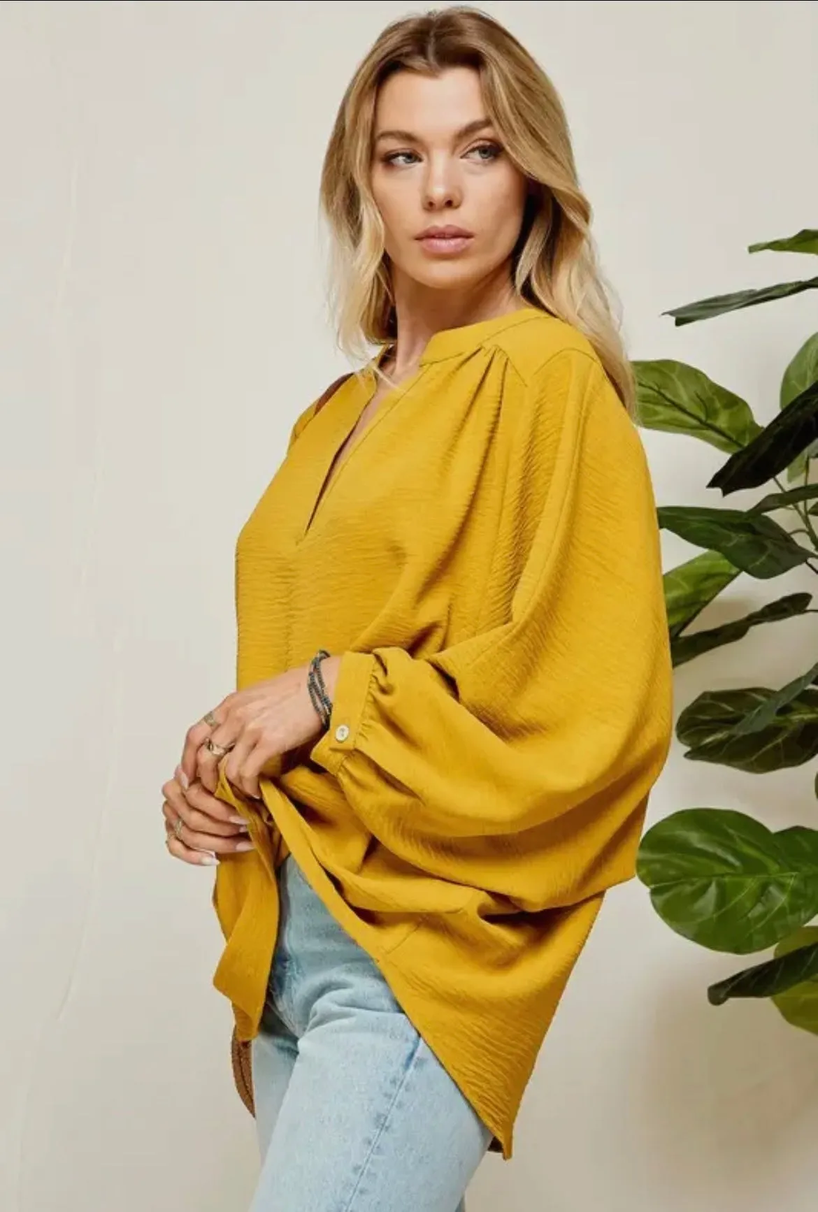 Elegant Hayride Mustard Top