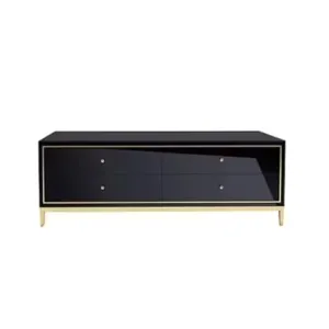 Elegant Rectangle Stylish Coffee Table With 4 Drawers