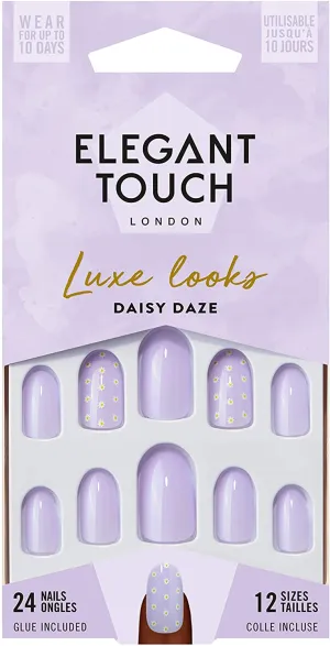 Elegant Touch Luxe Looks Nail Extensions - Daisy Daze