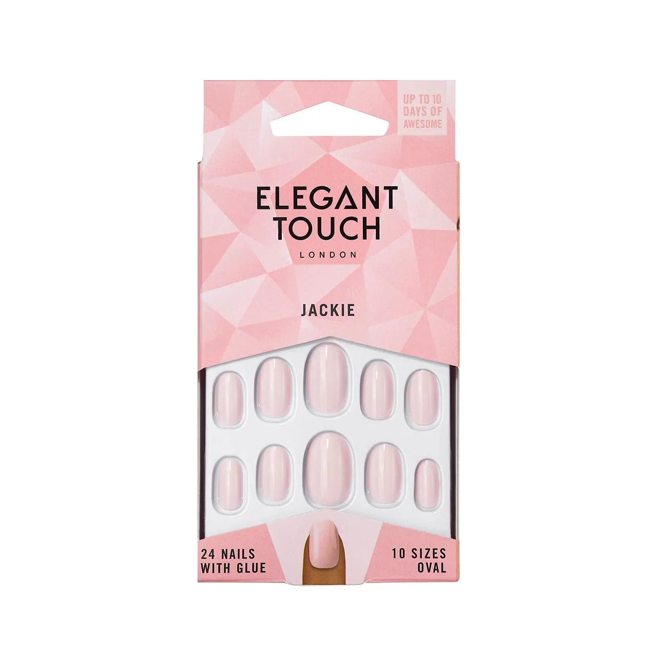 Elegant Touch Polished Nails - Jackie