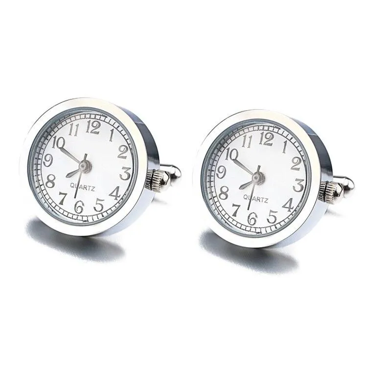 Elegant Watch Cufflinks