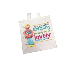 Emma Ball I have Two Hobbies Canvas Bag