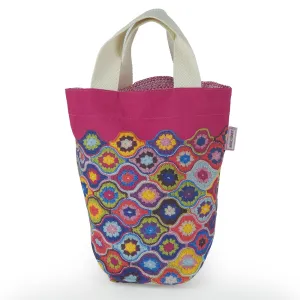 Emma Ball - Small Bucket Bag - Mystical Lanterns by Janie Crow