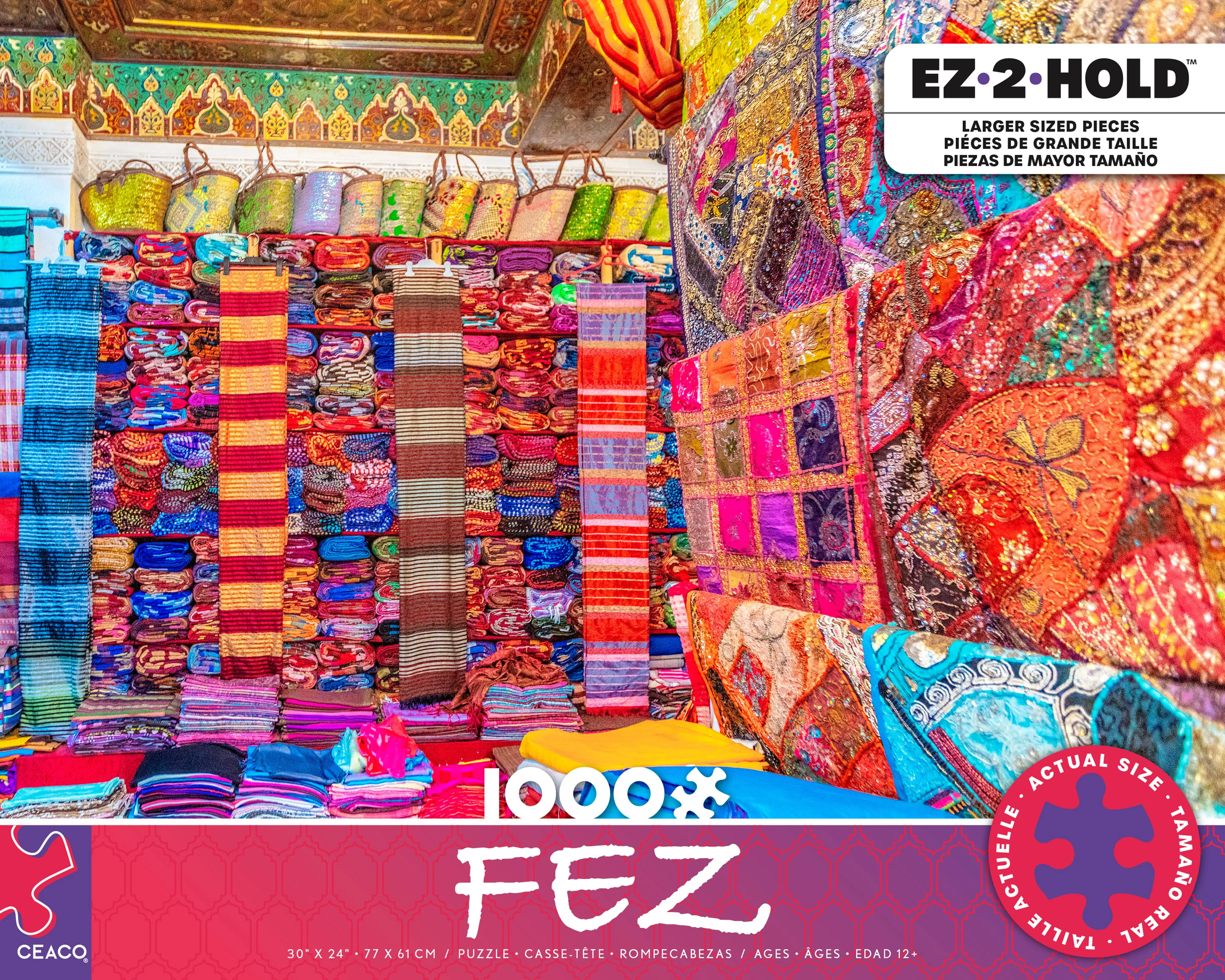 EZ 2 Hold - Fez - 1000 Oversized Piece Puzzle