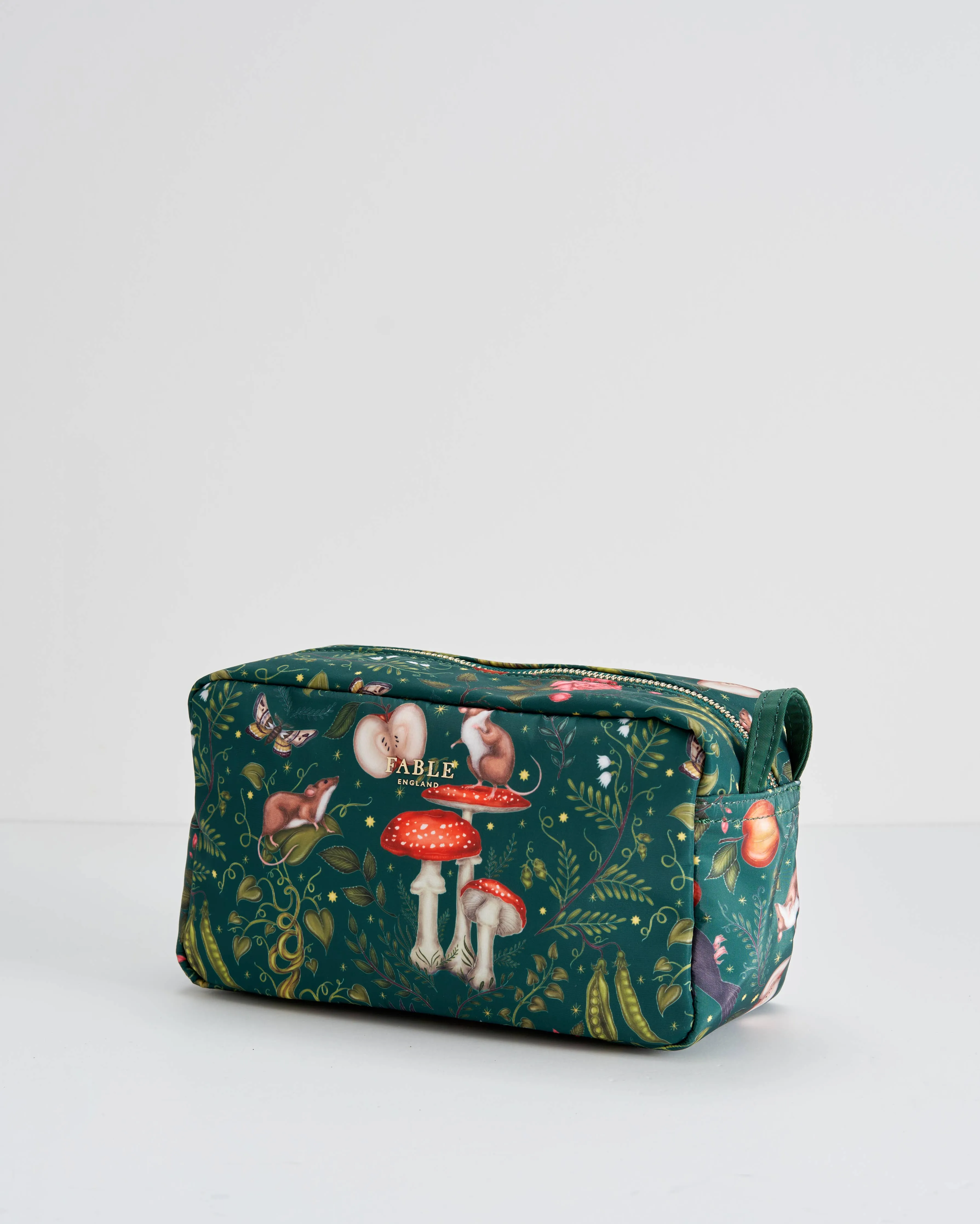 Fable England - FABLE x Catherine Rowe Into the Woods Green Travel Pouch