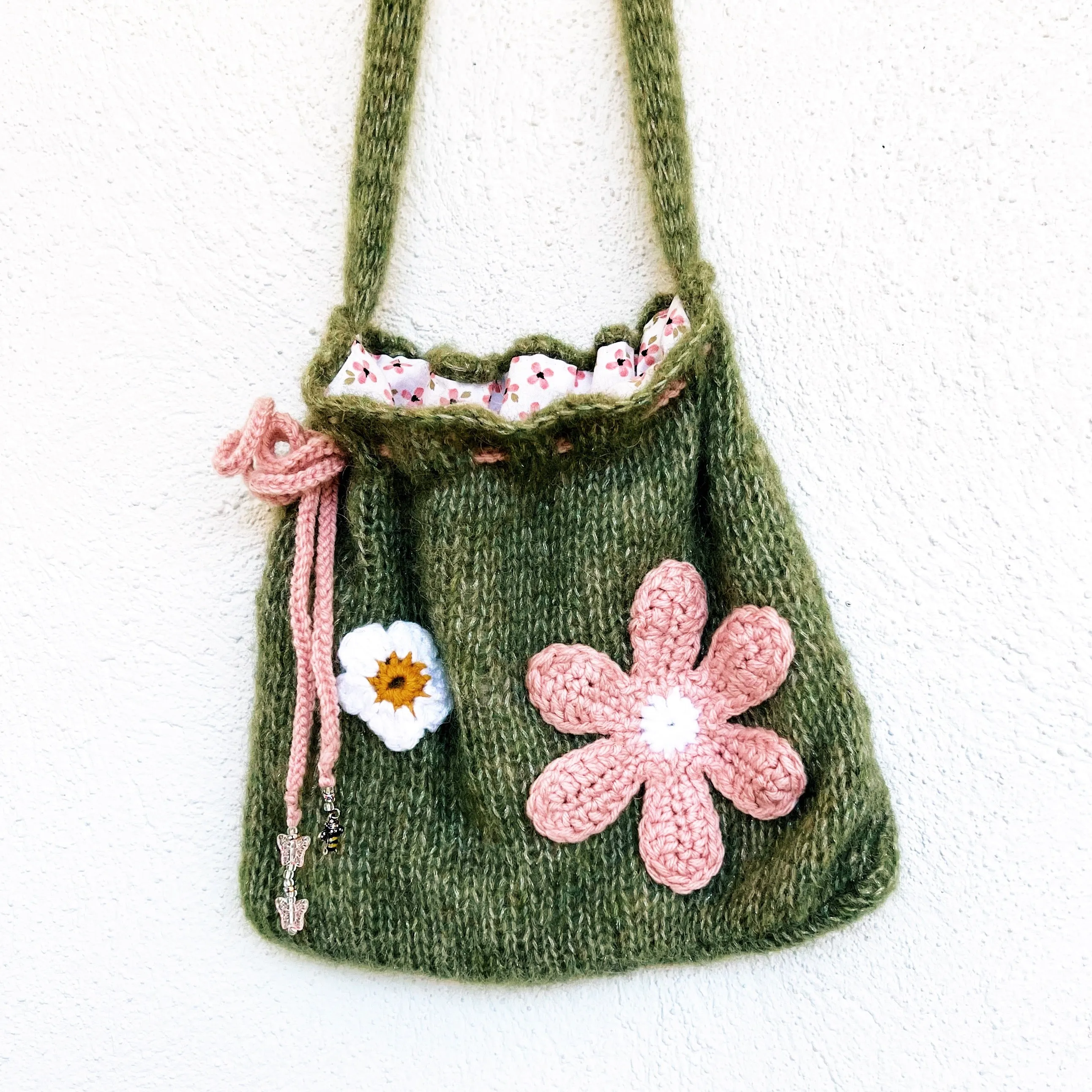 Fairy Garden Crossbody Bag by Carolannie Crochet