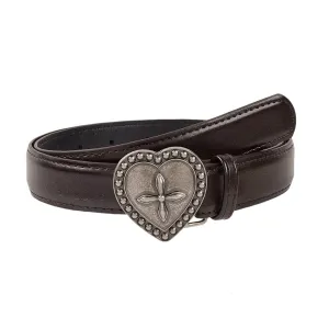 Fairy Grunge Heart Buckle Belt