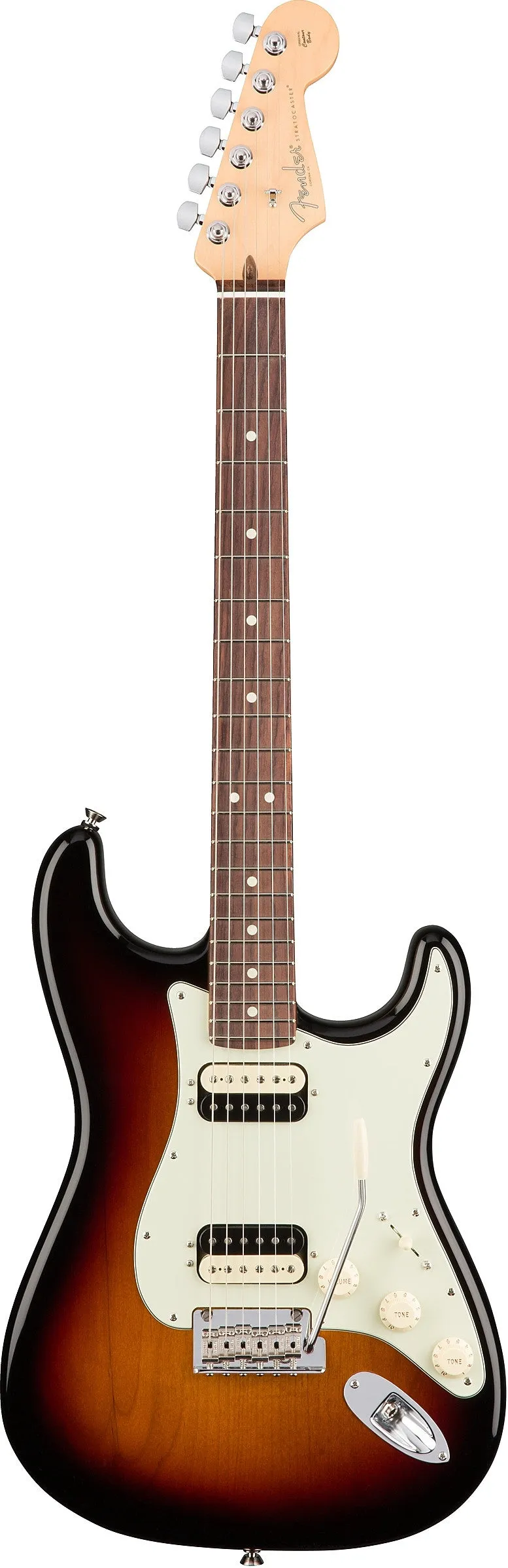 Fender American Professional HH Shawbucker Stratocaster - 3-Color Sunburst with Rosewood Fingerboard