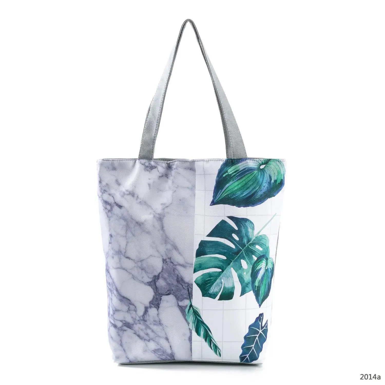 Floral Printed Large Capacity Canvas Tote