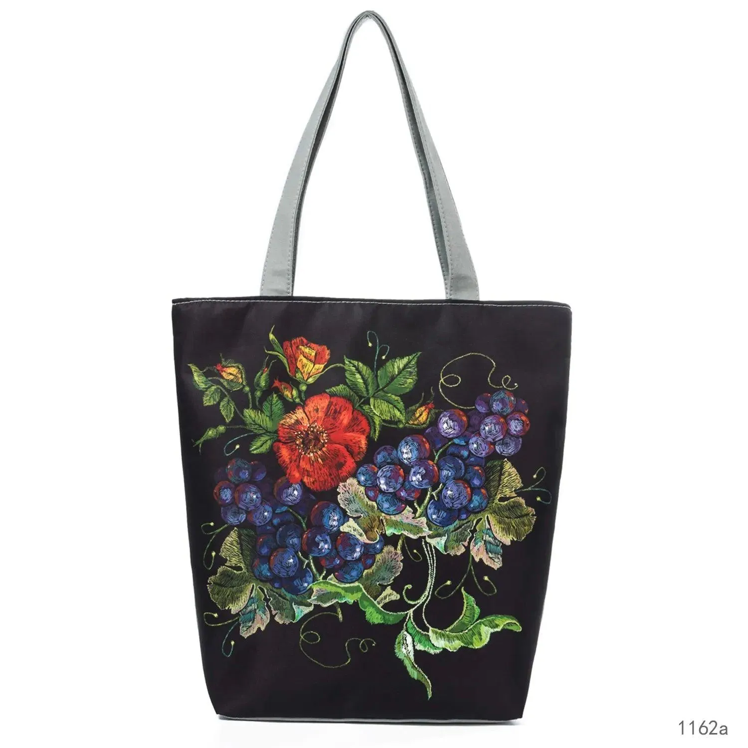 Floral Printed Large Capacity Canvas Tote