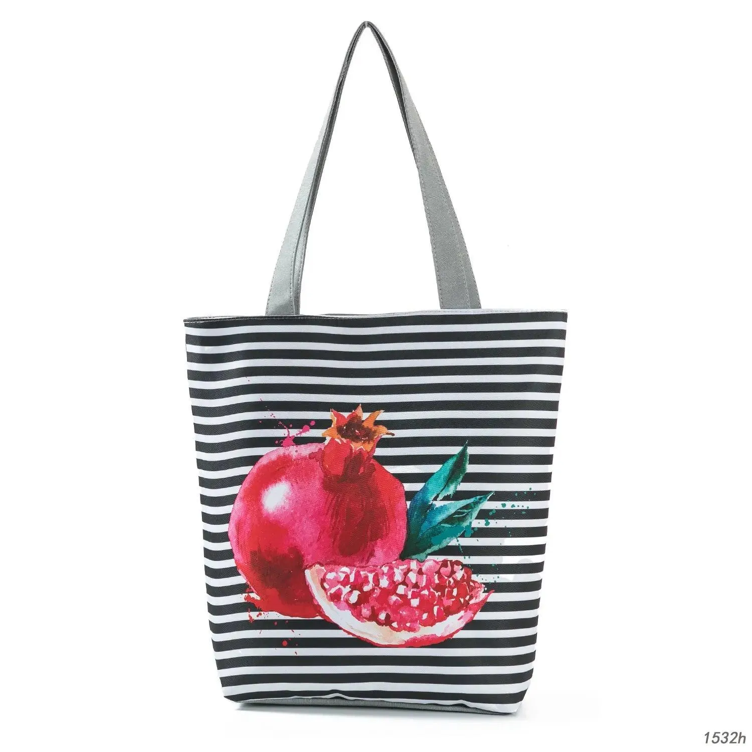 Floral Printed Large Capacity Canvas Tote