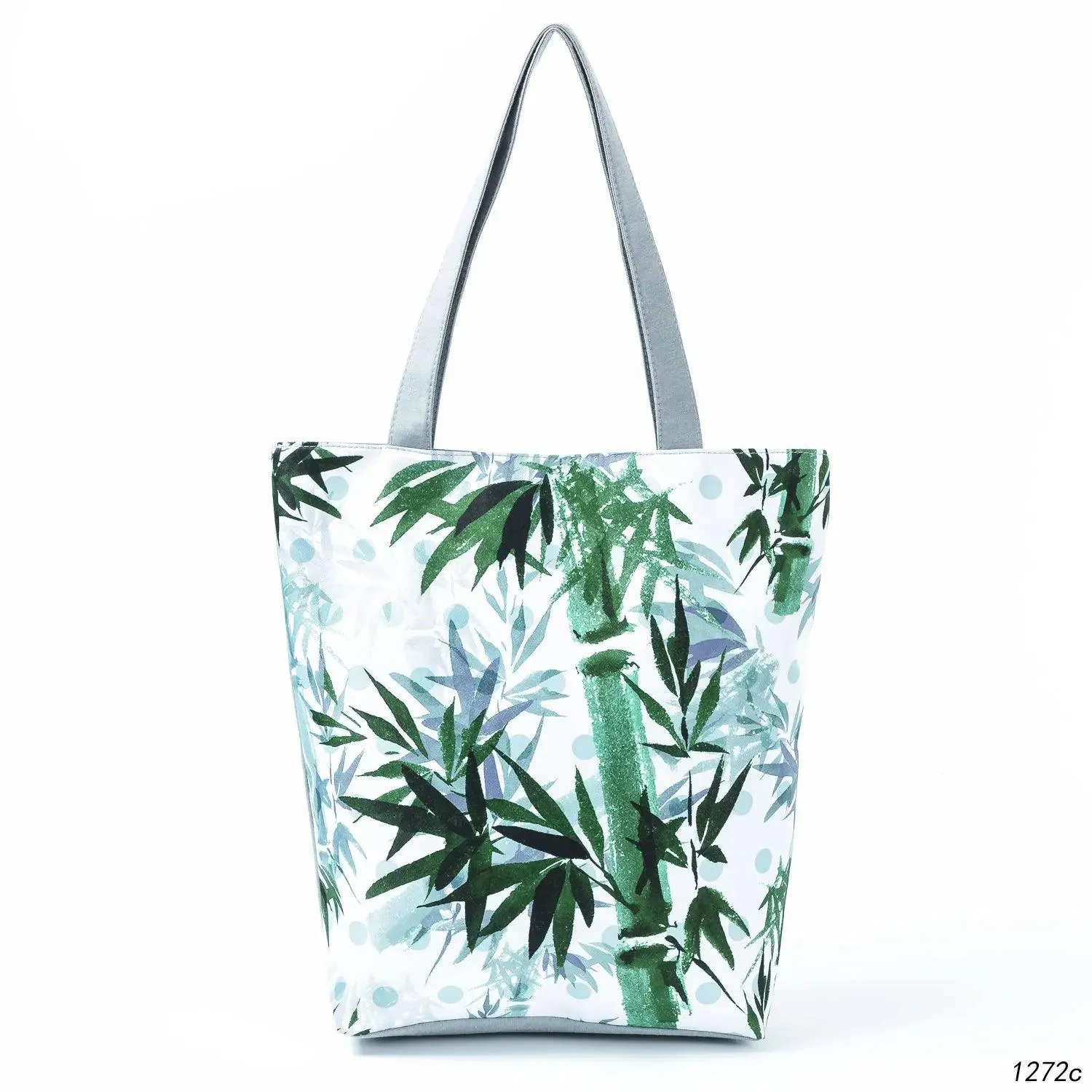 Floral Printed Large Capacity Canvas Tote