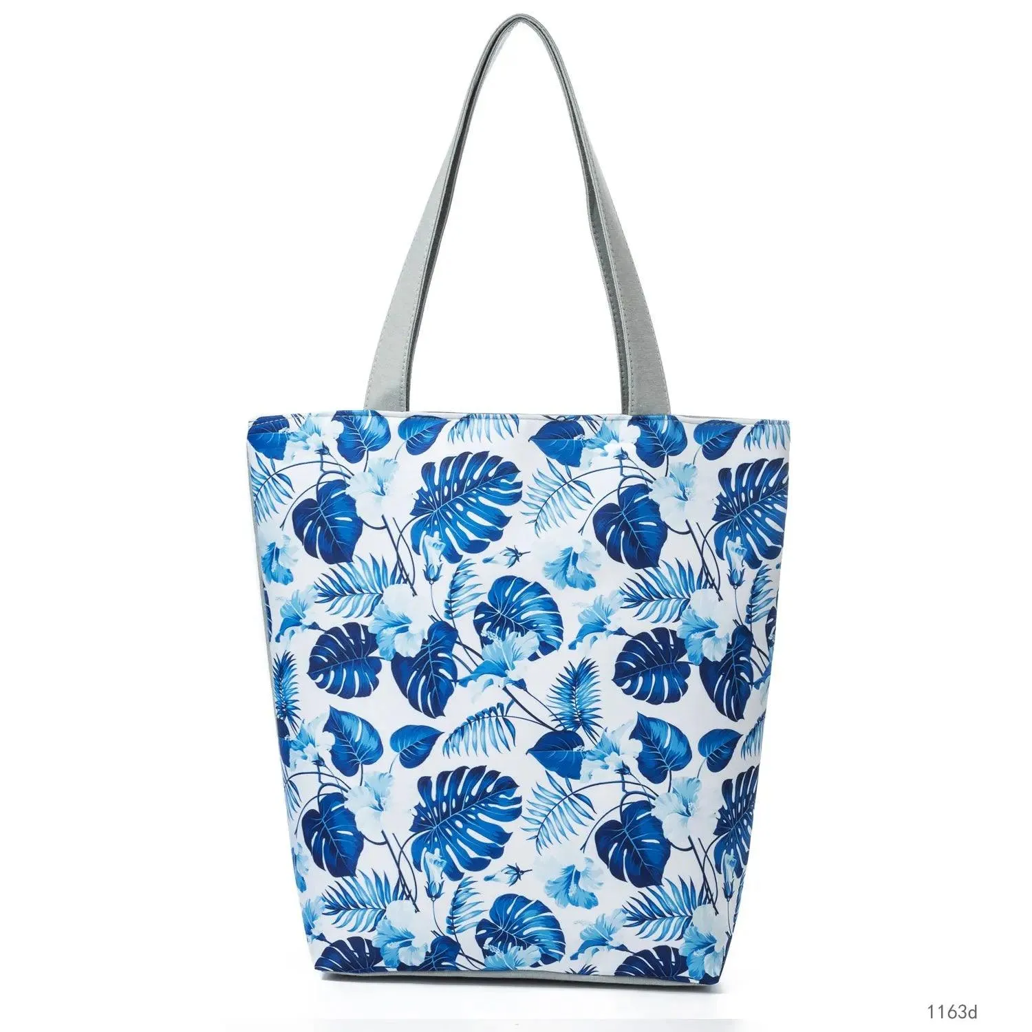 Floral Printed Large Capacity Canvas Tote